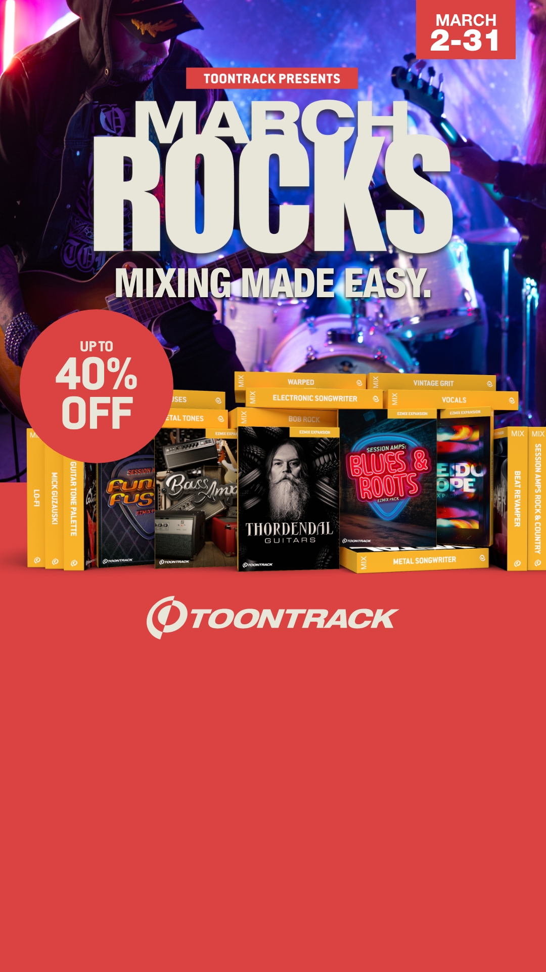 Toontrack Facebook ad