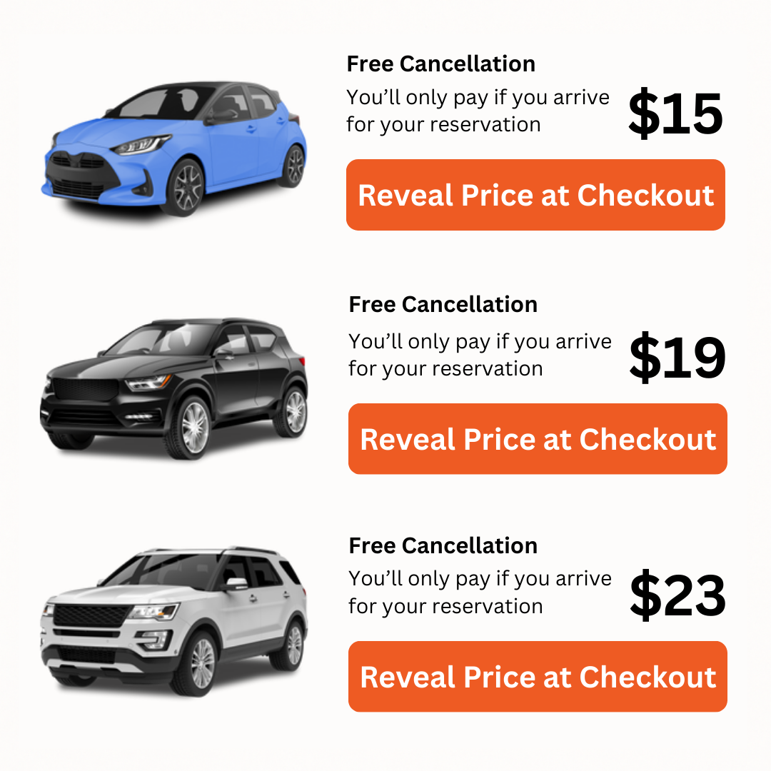 TravelJourney Facebook ad: Cheap Car Rental