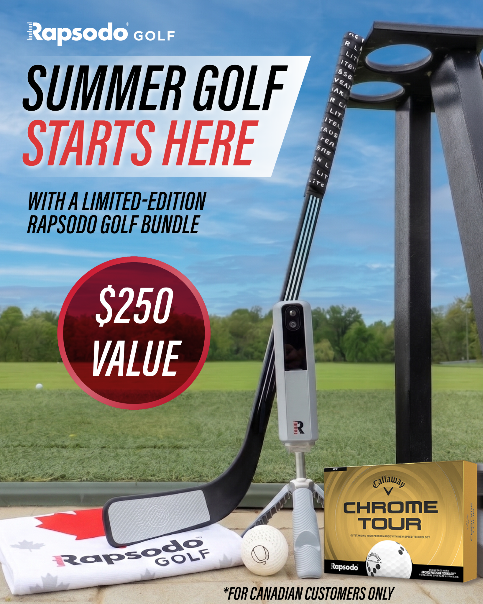 Rapsodo Golf Facebook ad