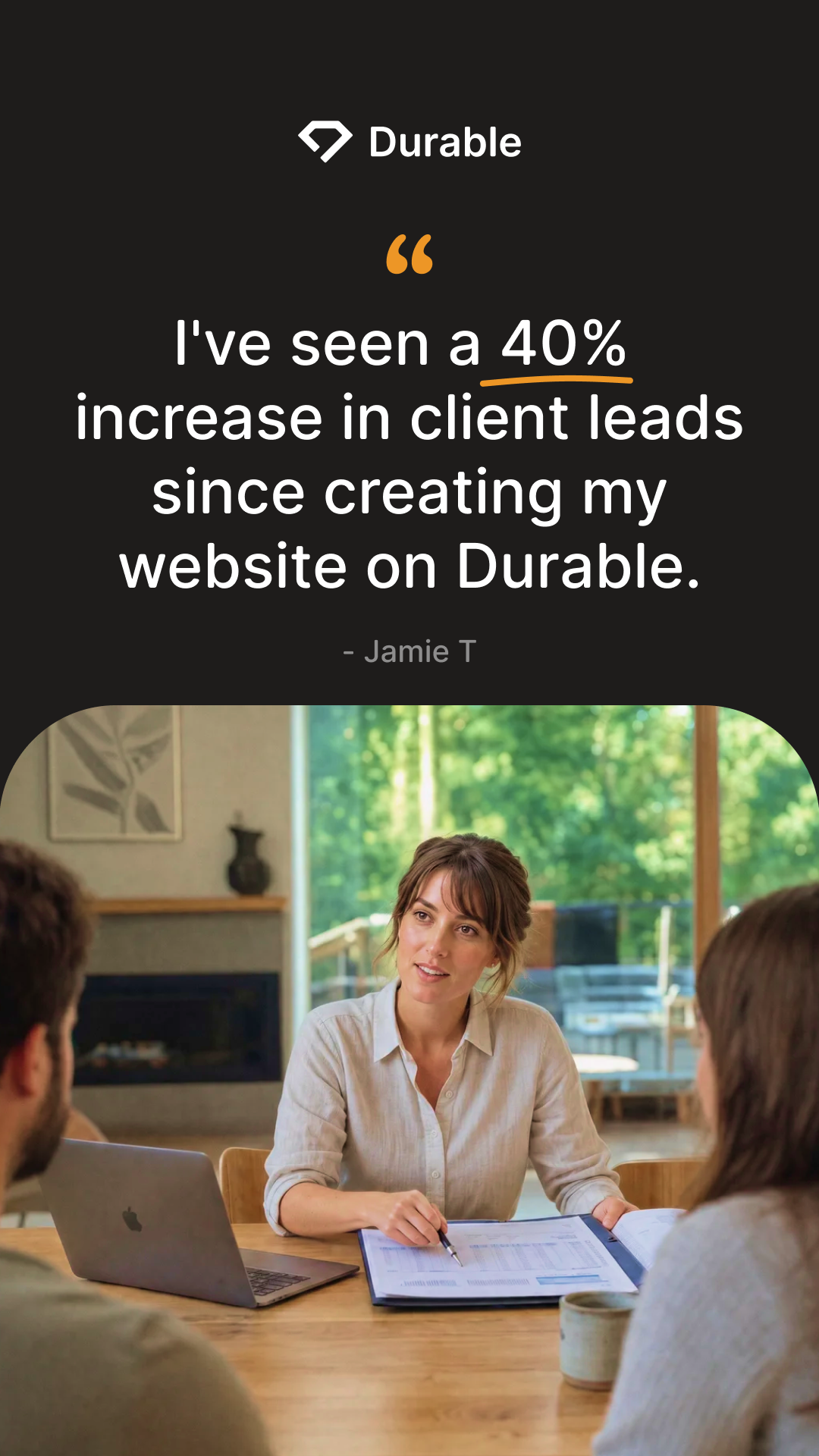 Durable Facebook ad