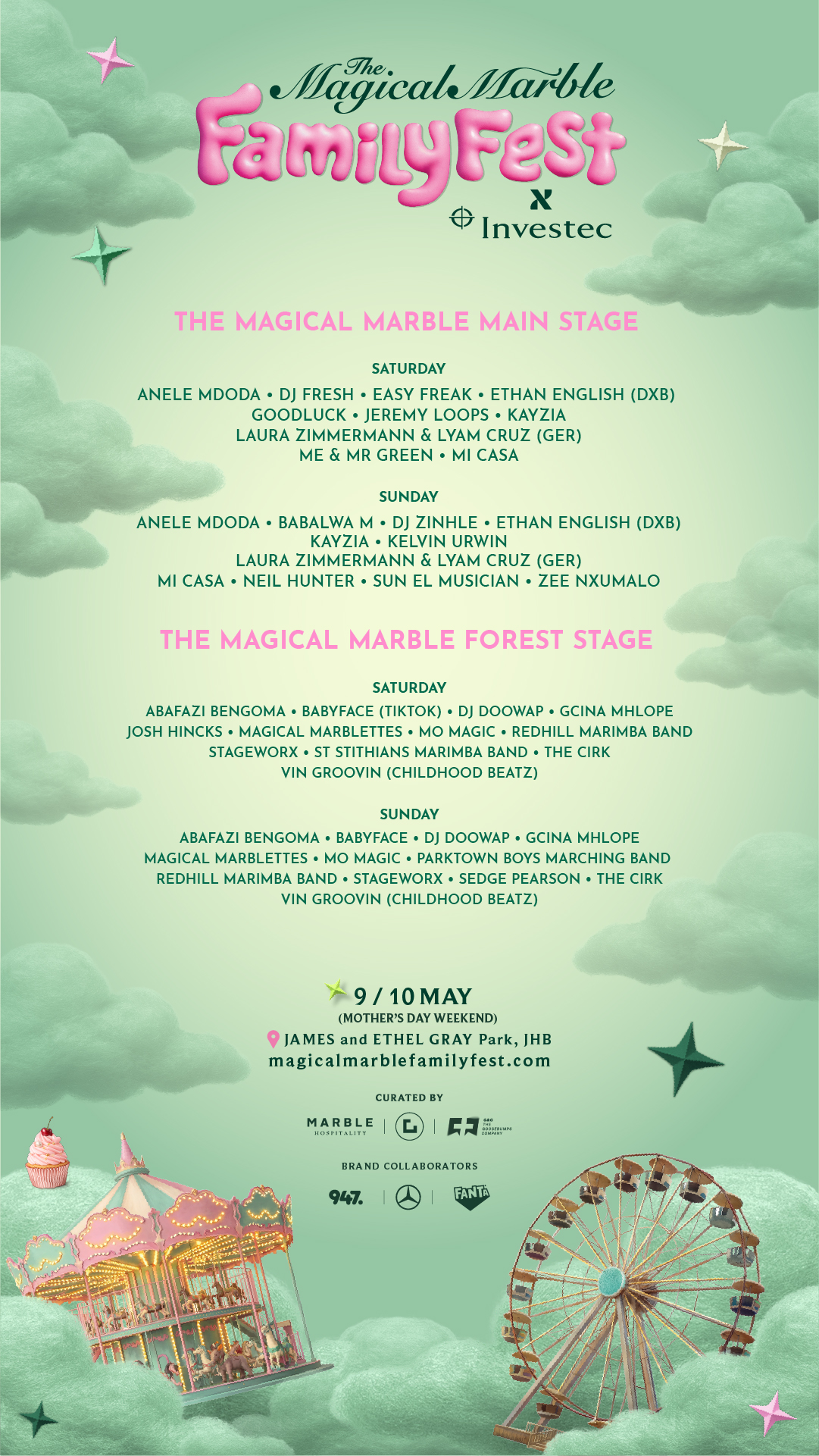 Magical Marble Family Fest Facebook ad from Feb 26, 2026