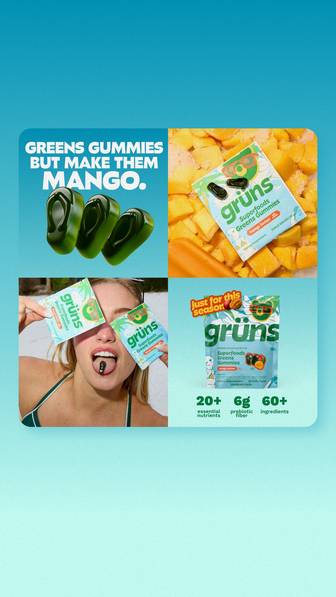 Grüns Facebook ad