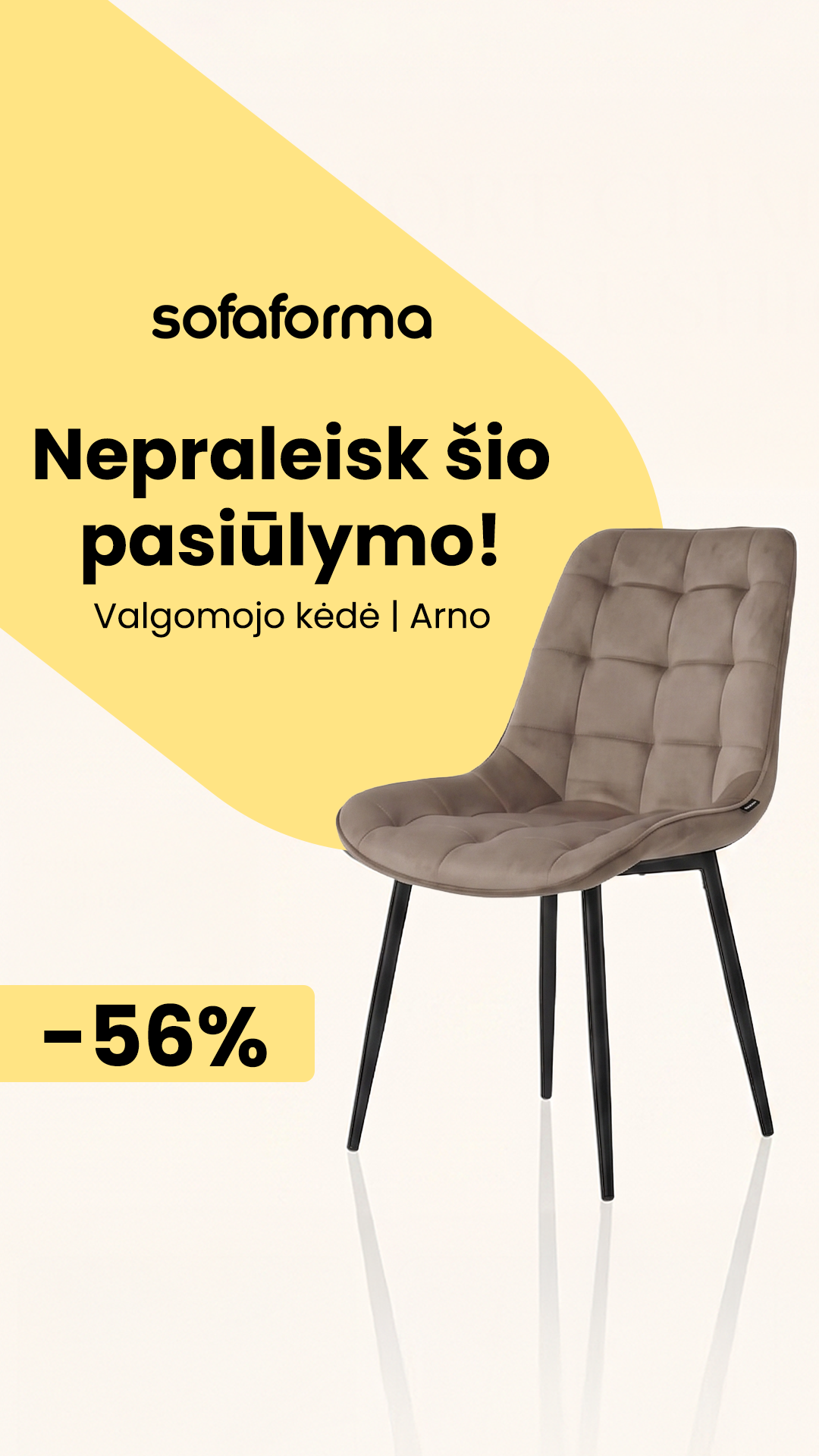 Sofaforma Facebook ad