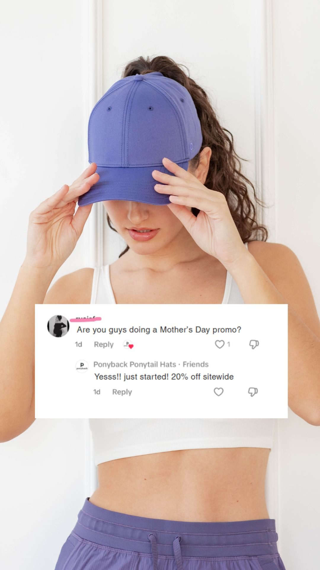 Ponybackstyle Facebook ad