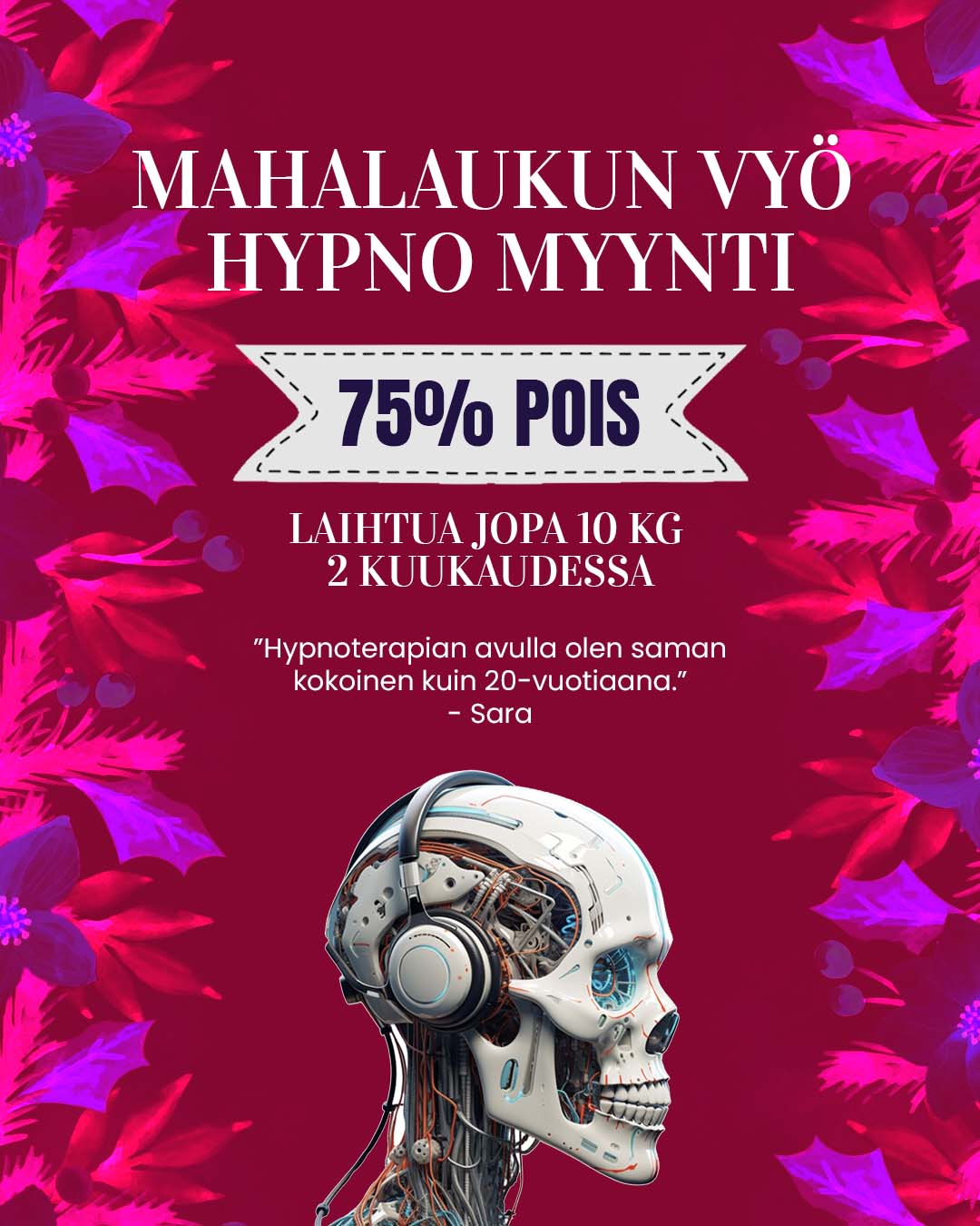 Hypnozio: power of hypnotherapy Facebook ad