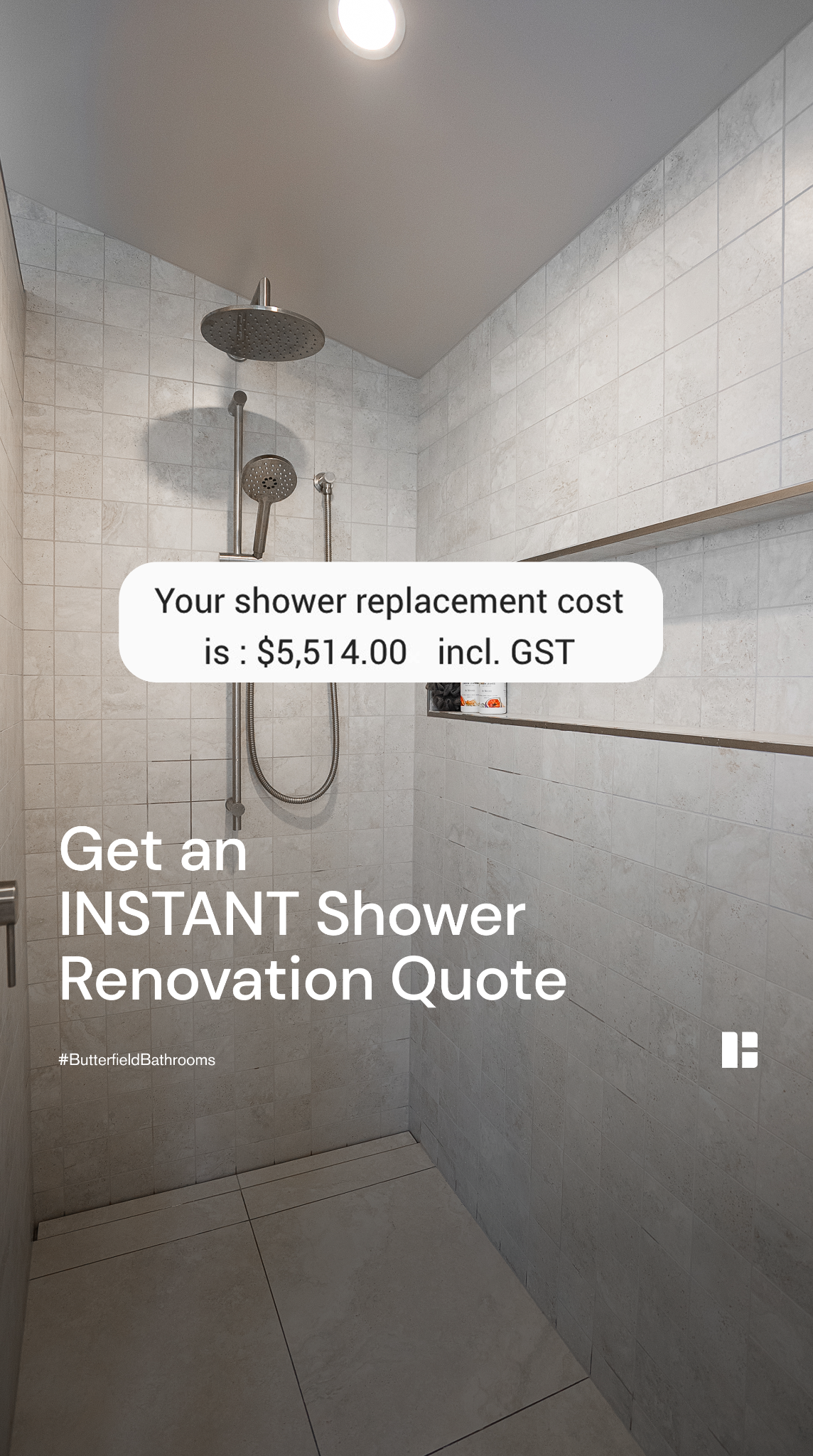 Butterfield Bathrooms Facebook ad