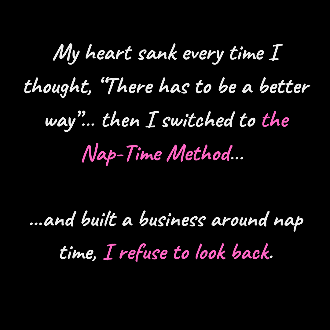 Email Dadapreneur Facebook ad: New Dad? Build a Business During Nap Time-Not Family Time