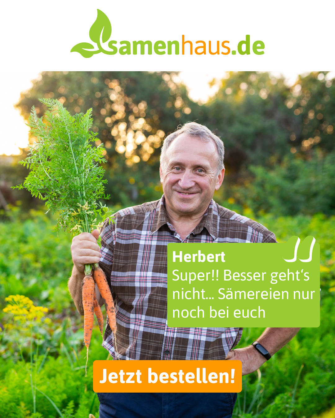 Samenhaus Müller Facebook ad