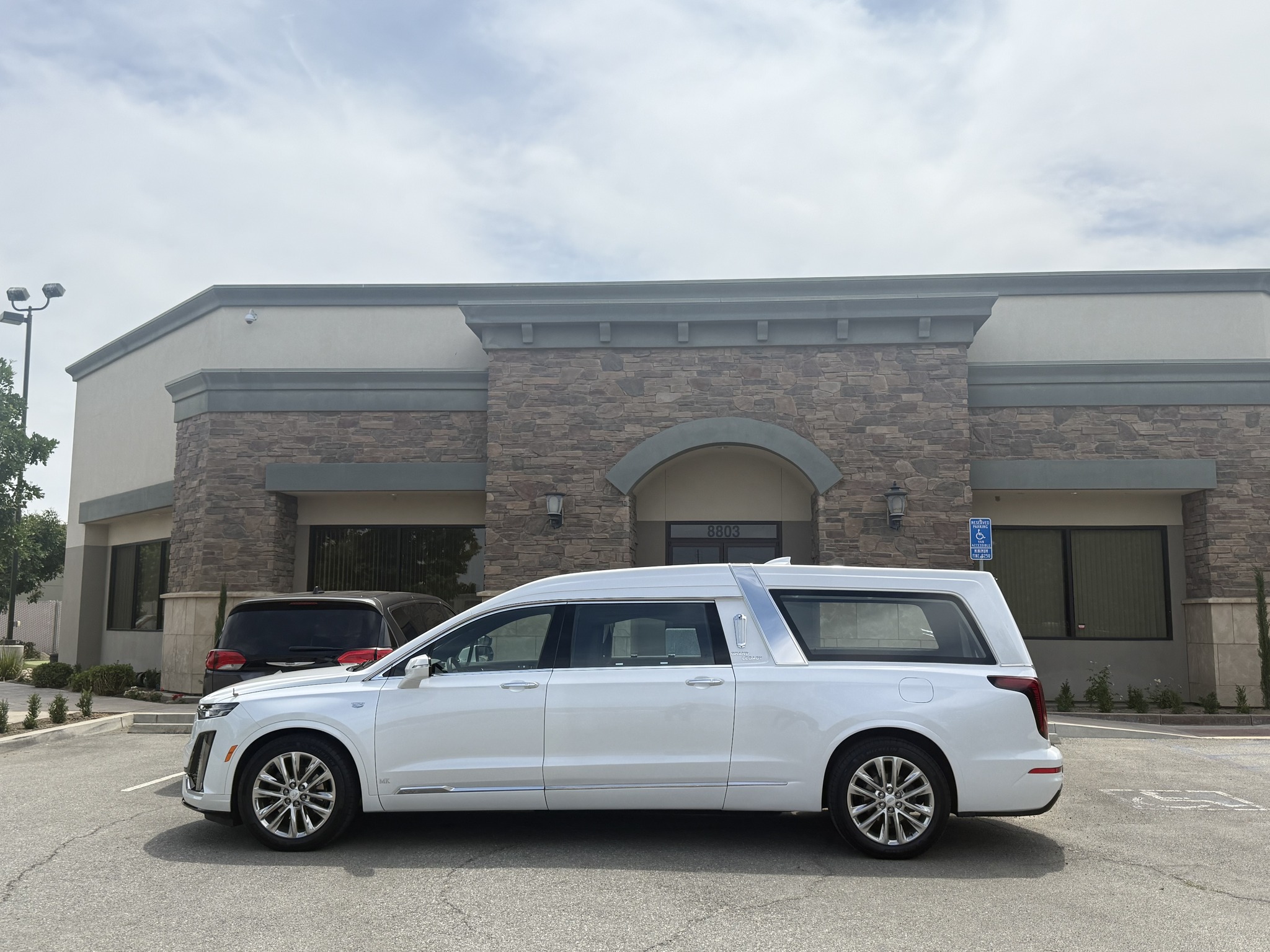 Grand Legacy Funeral Home and Crematory Facebook ad: Now Open in Southwest Bakersfield