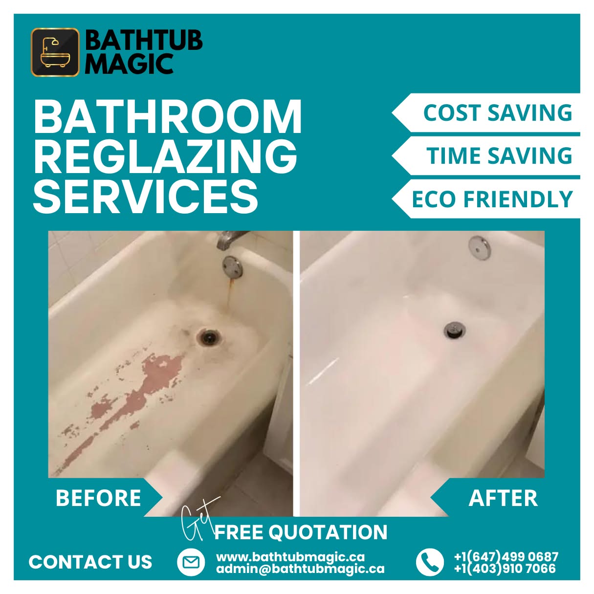 BathTub Magic Facebook ad: Creating Sparkling Bathtubs Saving You 80% Time &…