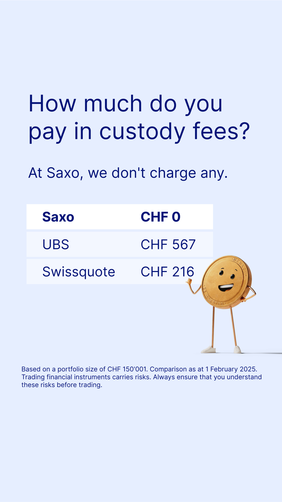 Saxo Bank Facebook ad
