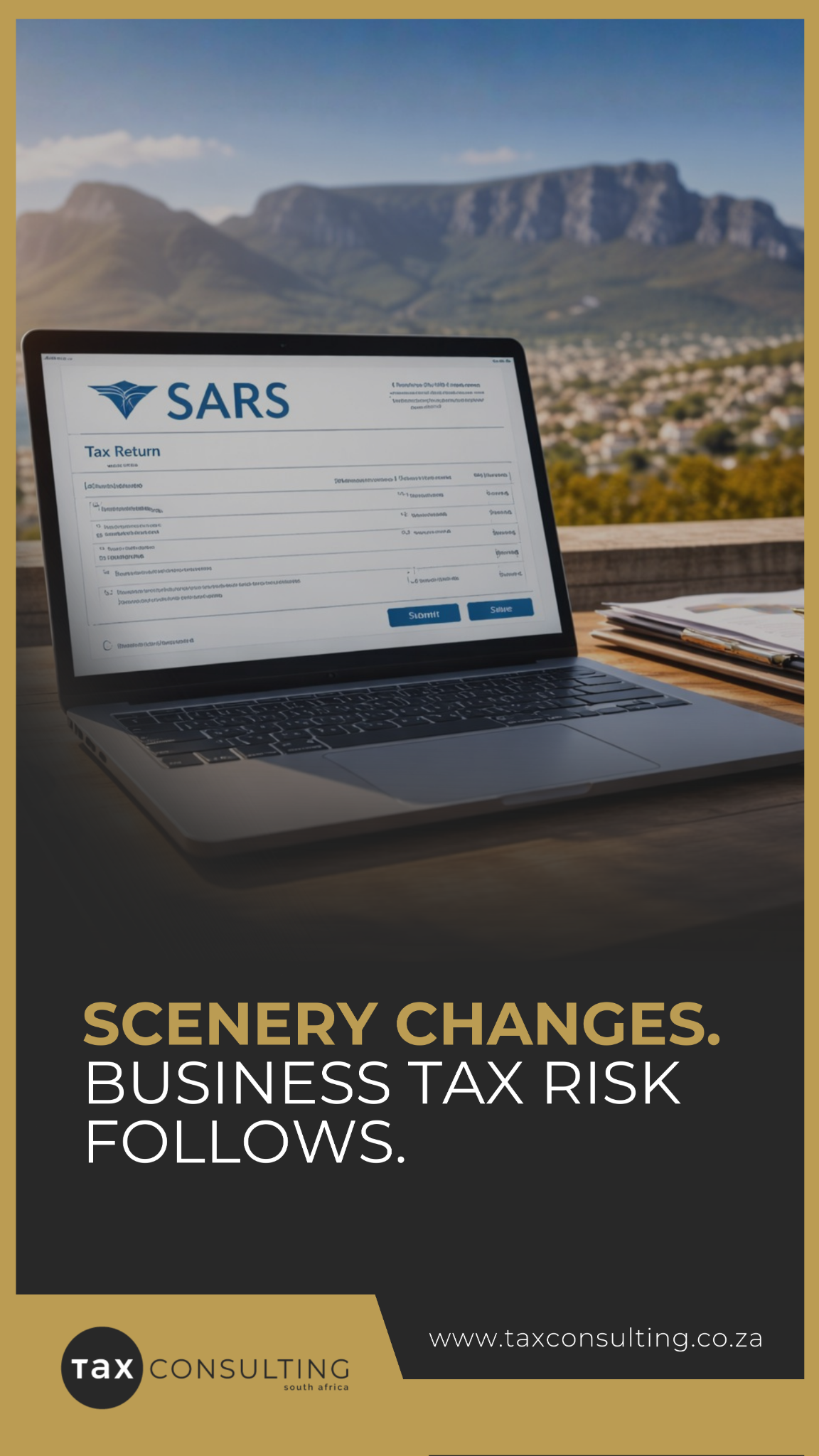 Tax Consulting South Africa Facebook ad