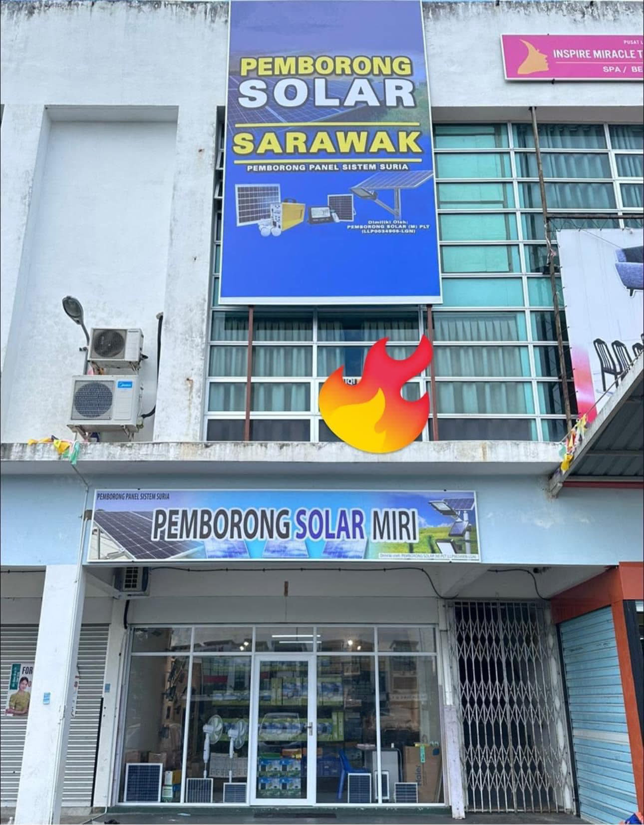 Pemborong Solar Sarawak Facebook ad: WOW WOW WARGA MIRI SARAWAK PEMBORONG SOLAR SARAWAK…