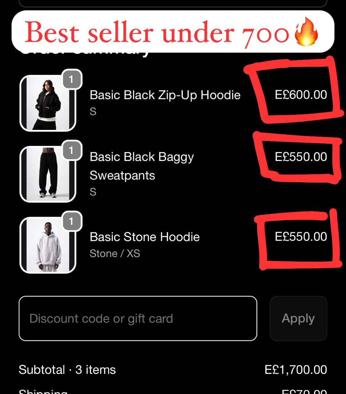 Black Edition Facebook ad