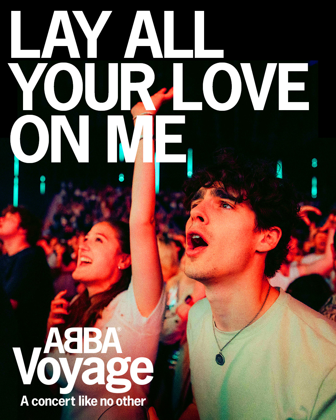 ABBA Voyage Facebook ad from Jul 8, 2026