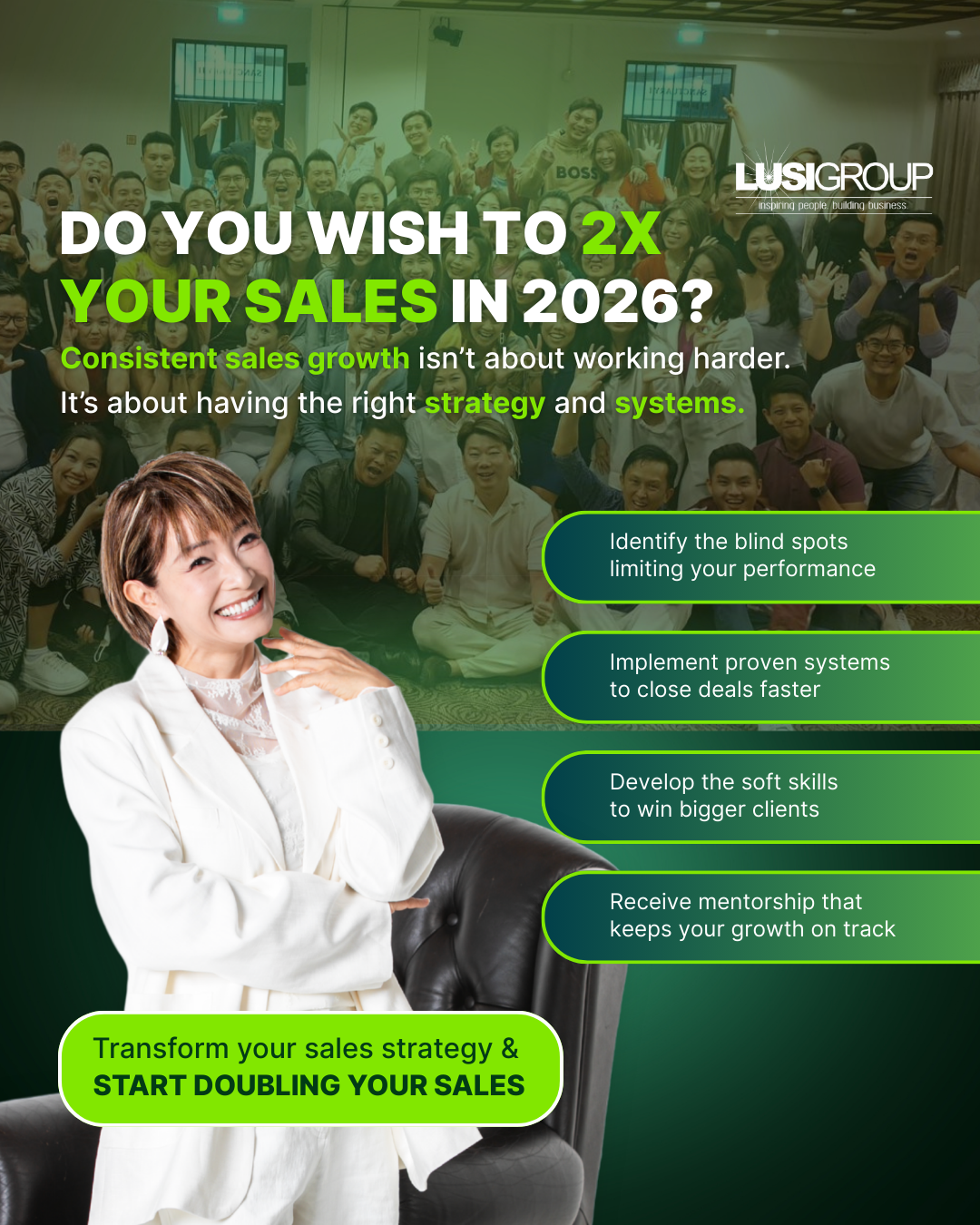 Soft Skills Training By LG Facebook ad: Secrets of Top Sales Pros