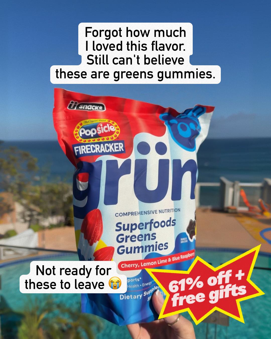 Grüns Facebook ad