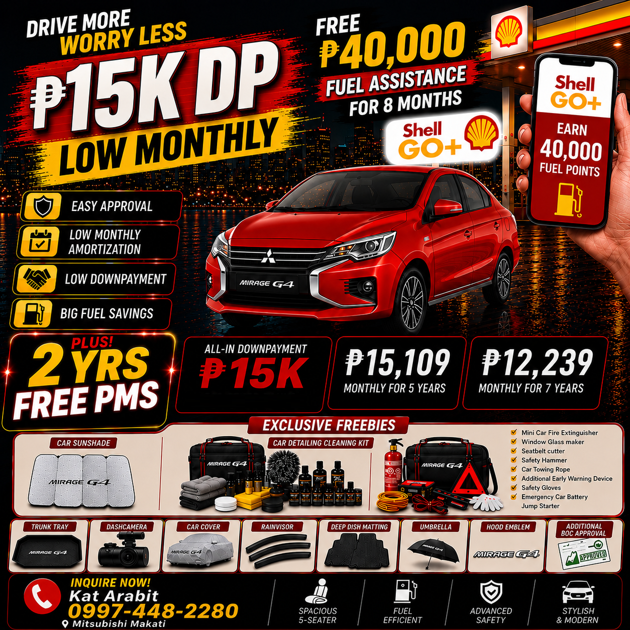 Mitsubishi Autoloan Deals Facebook ad