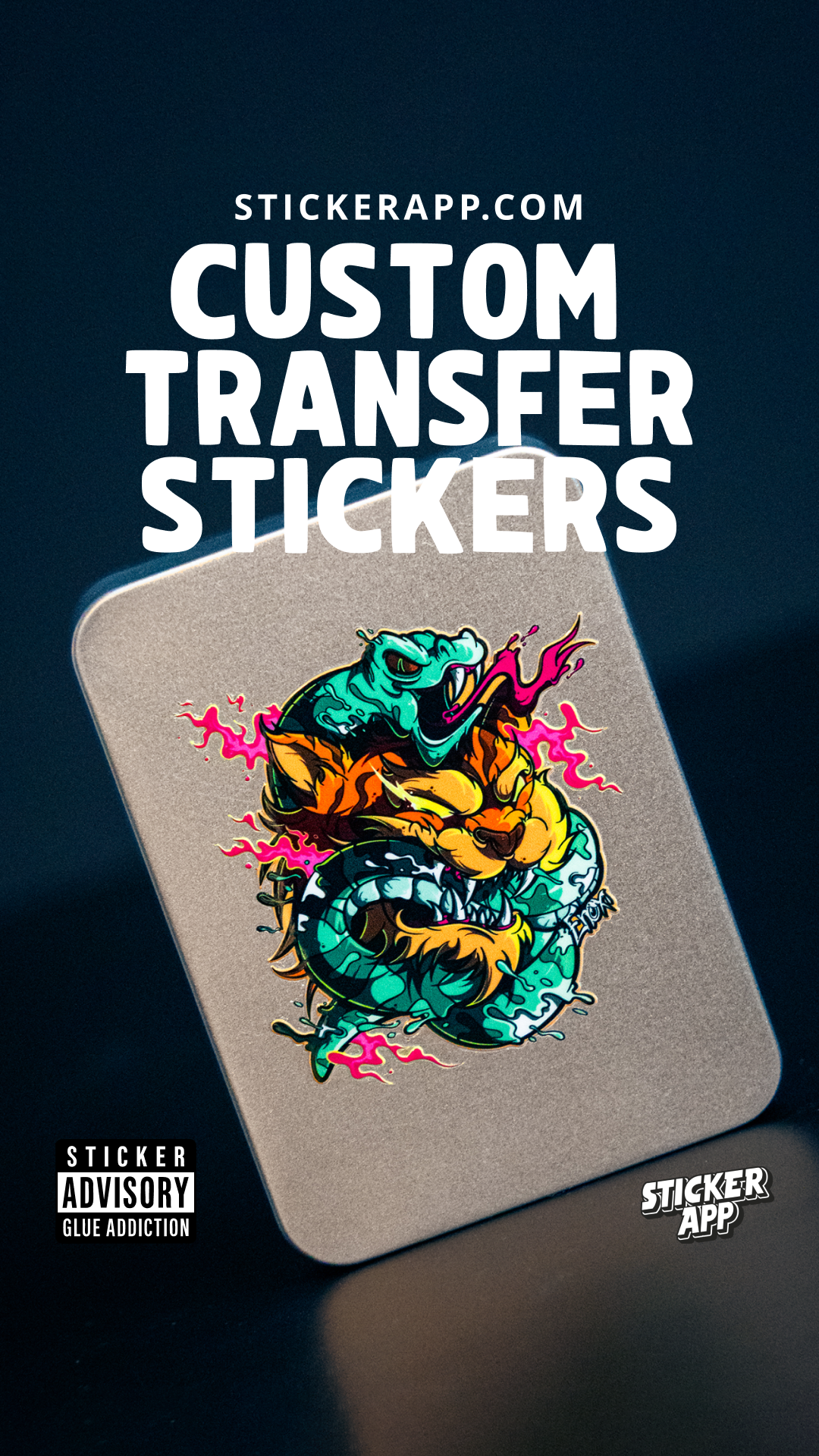 StickerApp Facebook ad