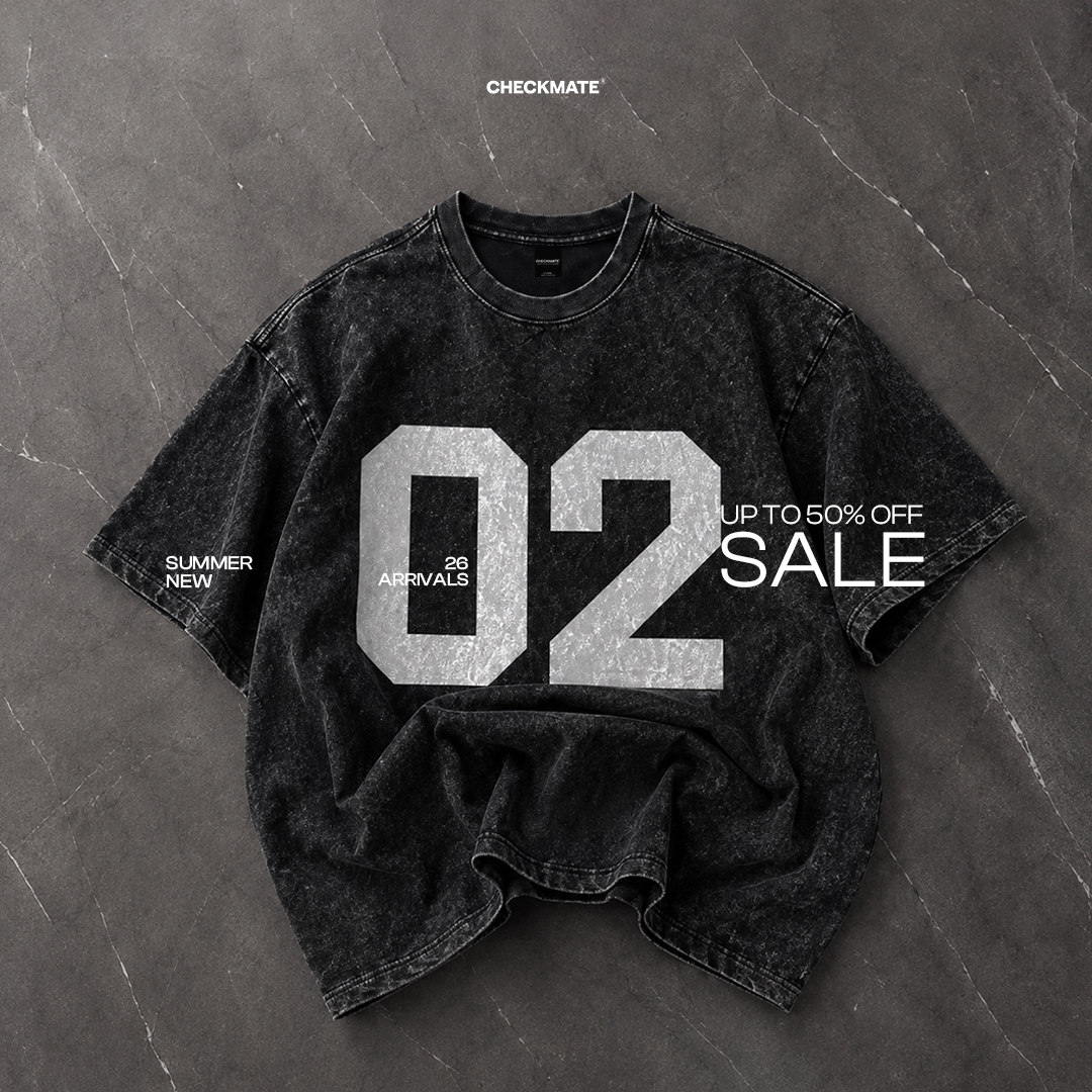 Checkmate Atelier Facebook ad: Best-Selling Oversized Tees