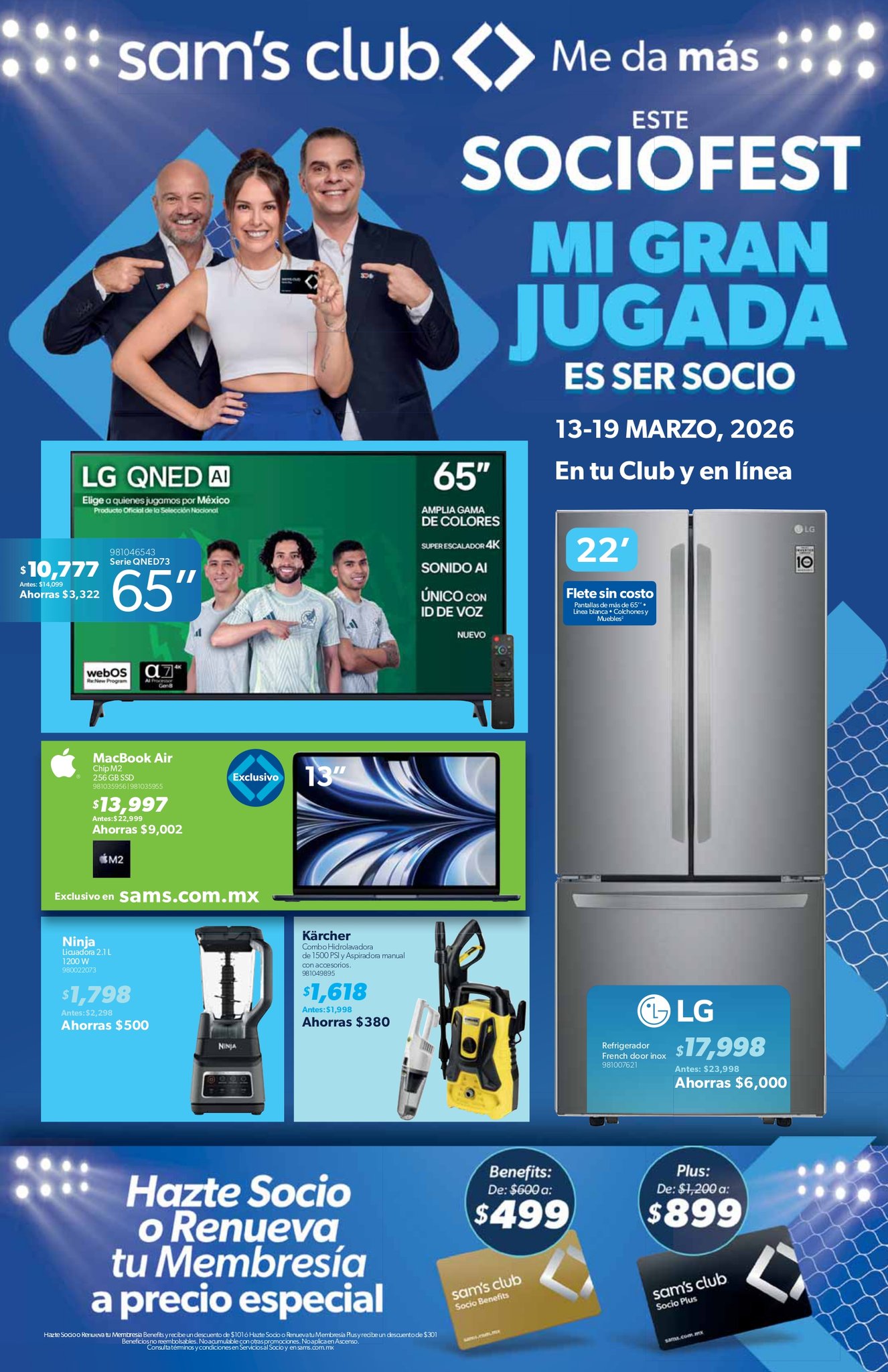 Sam's Club México Facebook ad
