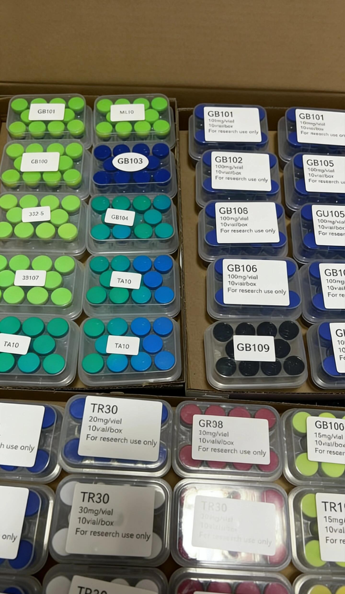 Elite Research Peptides Facebook ad: WhatsApp us for today’s stock & pricing.