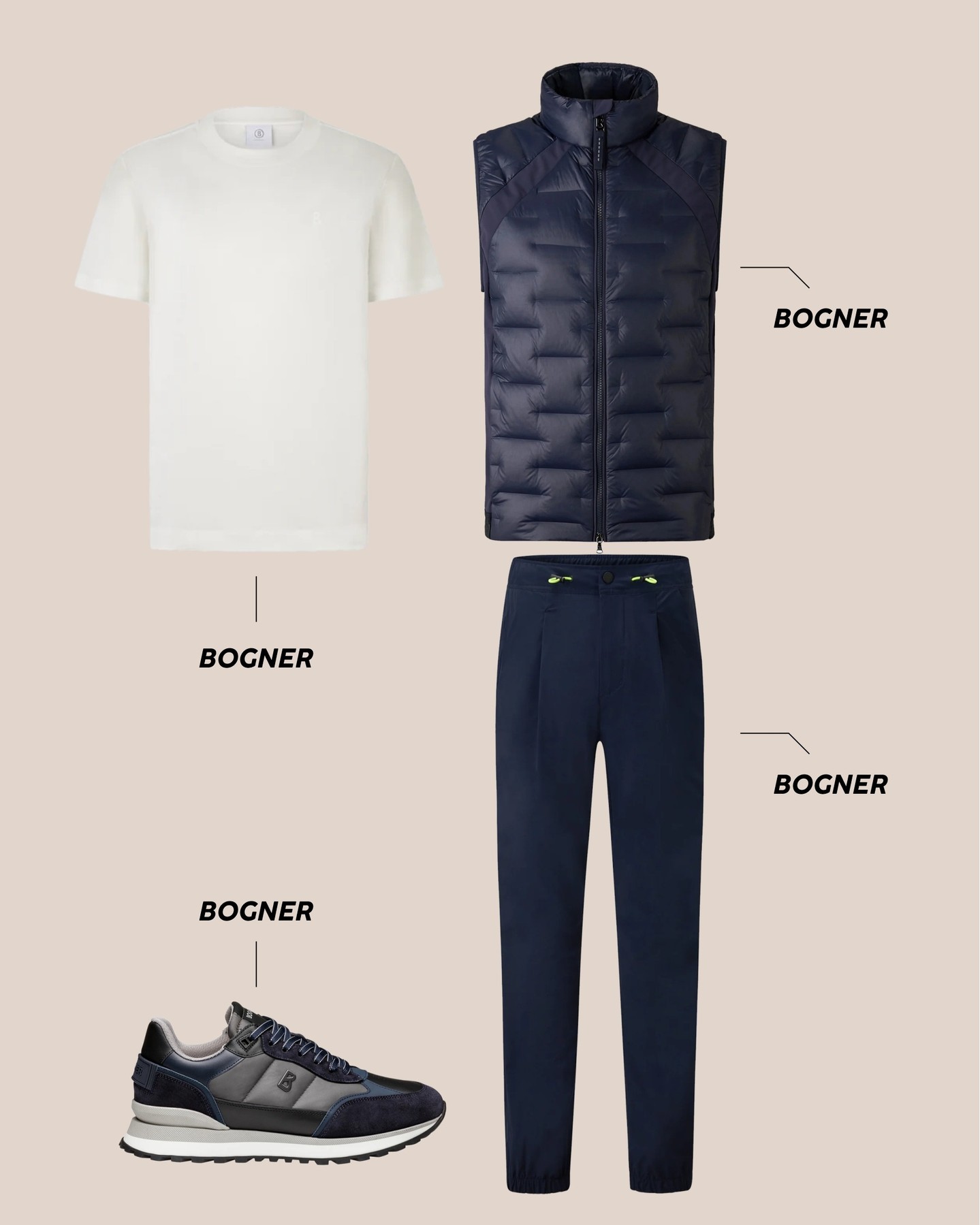 Seven Senses Fashion Store Facebook ad: Bogner vibe