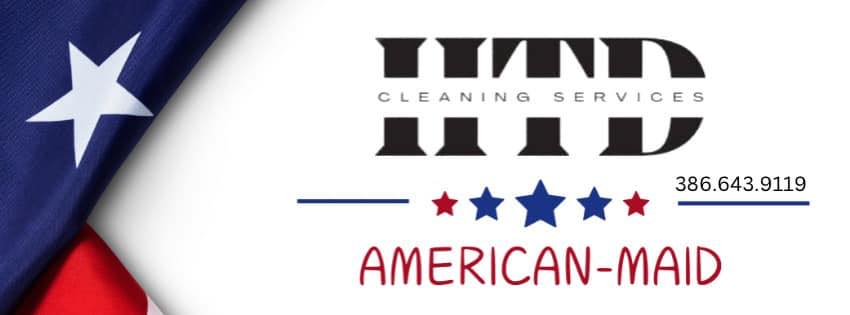 HTD Cleaning Services Facebook ad: We are the Rated cleaning service in Volusia…