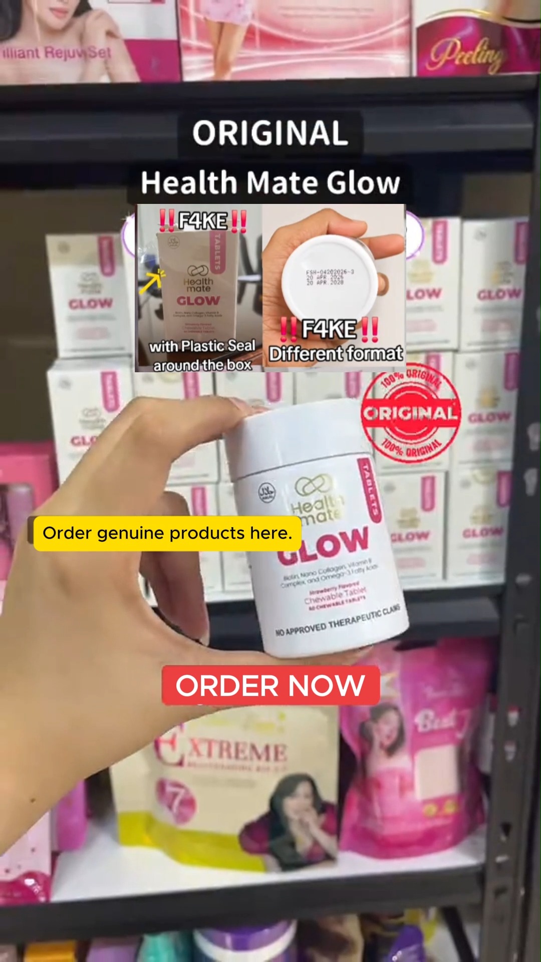 Healthmate Supplements Facebook ad: ๐๐จ๐ฐ ๐ญ๐จ ๐ ๐๐ญ ๐๐๐% ๐๐๐๐ ๐๐๐๐๐๐๐๐๐๐โฆ