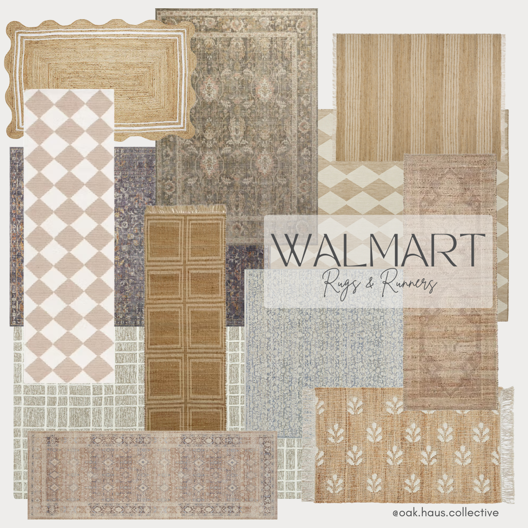 Oak Haus Collective Facebook ad: Affordable rugs!