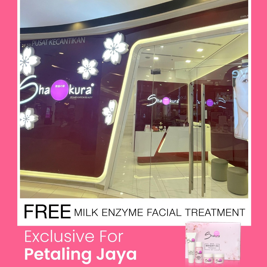 Shakura Pigmentation Beauty Malaysia Facebook ad: FREE 1 Trial Treatment Session