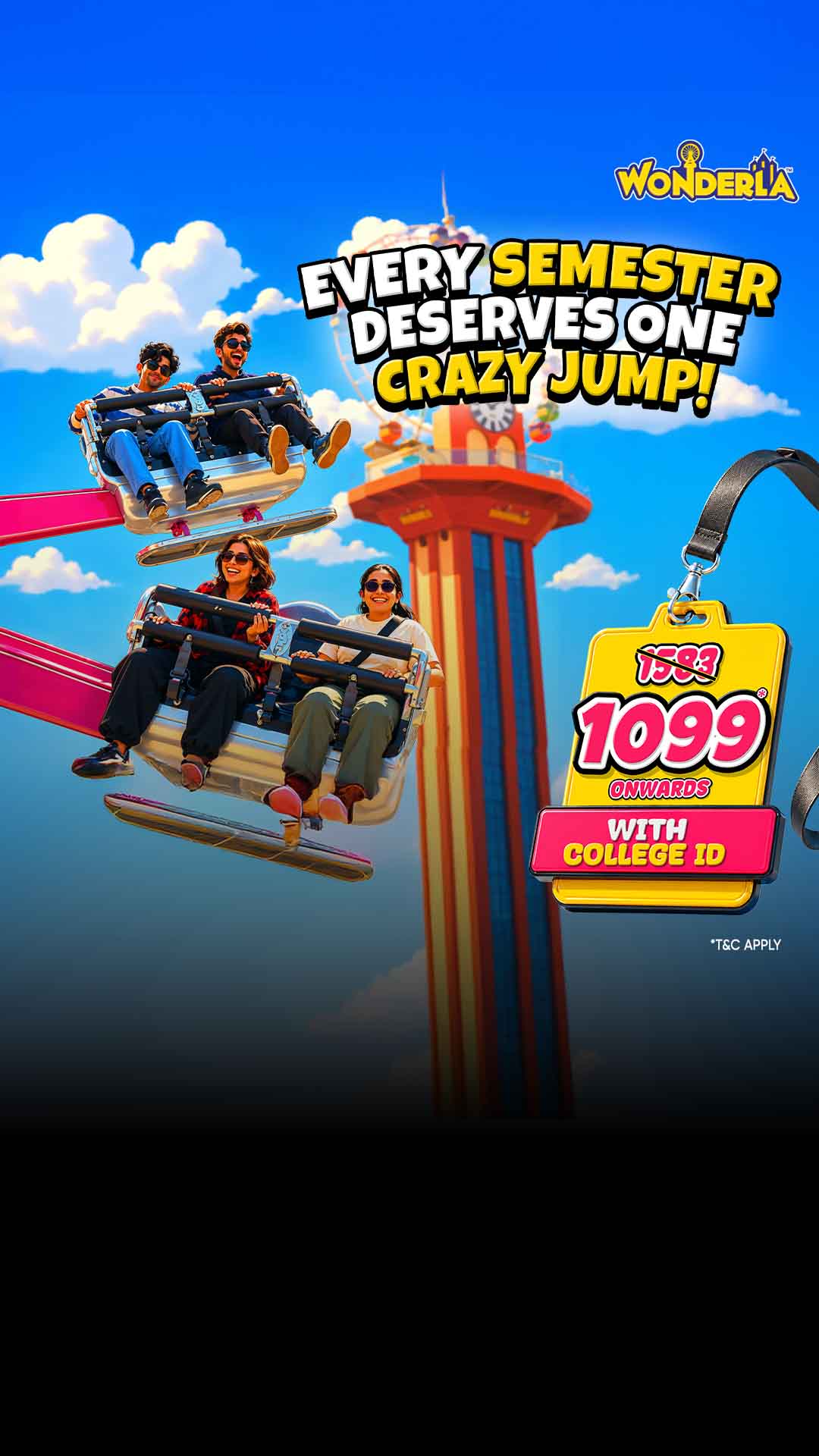 Wonderla Facebook ad