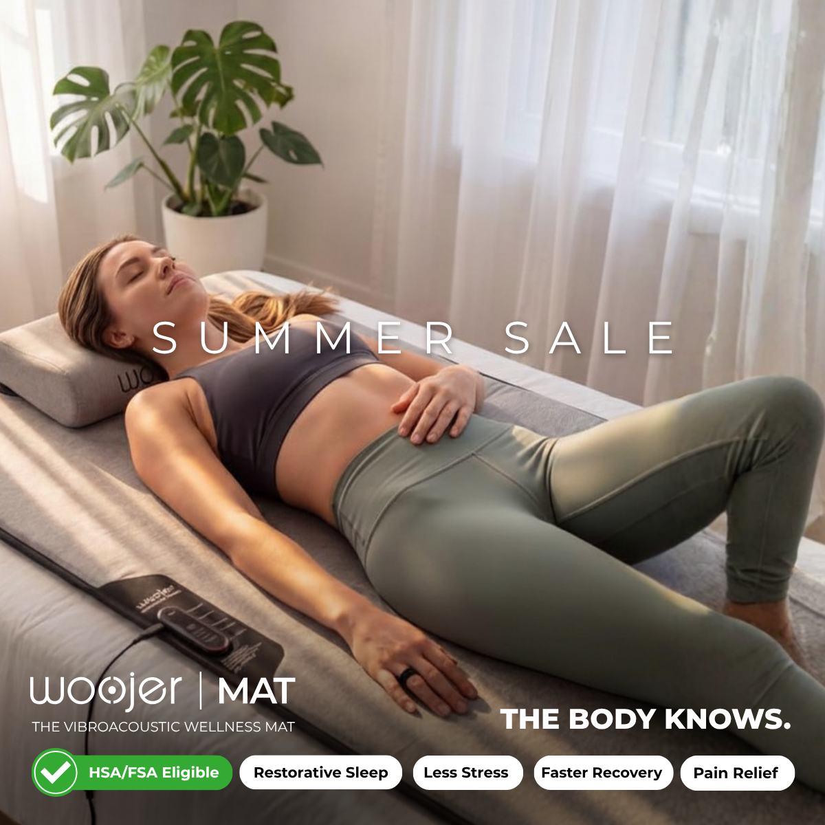 Woojer Facebook ad: For therapists and sound healers