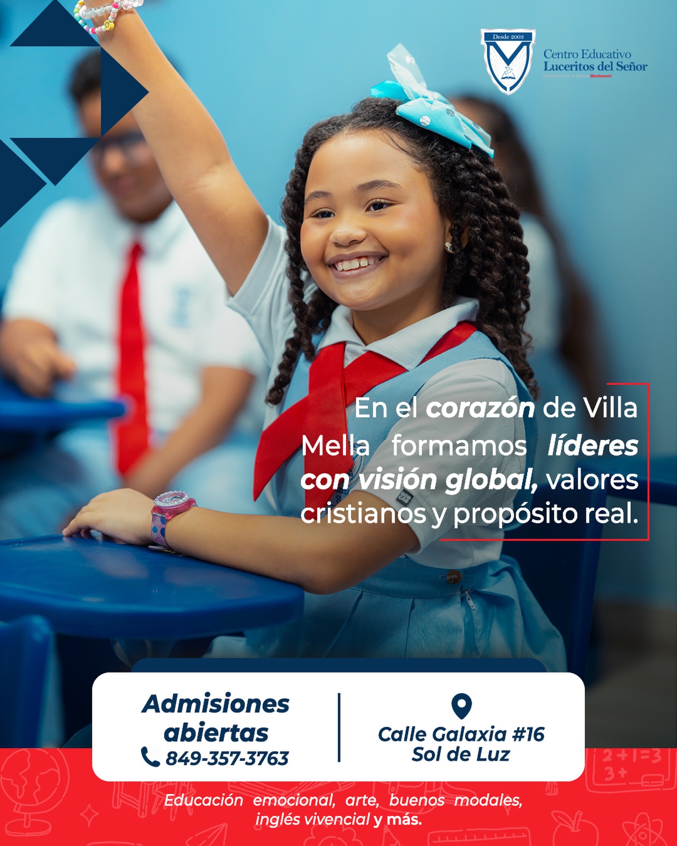Montessori School Luceritos Del Señor Facebook ad