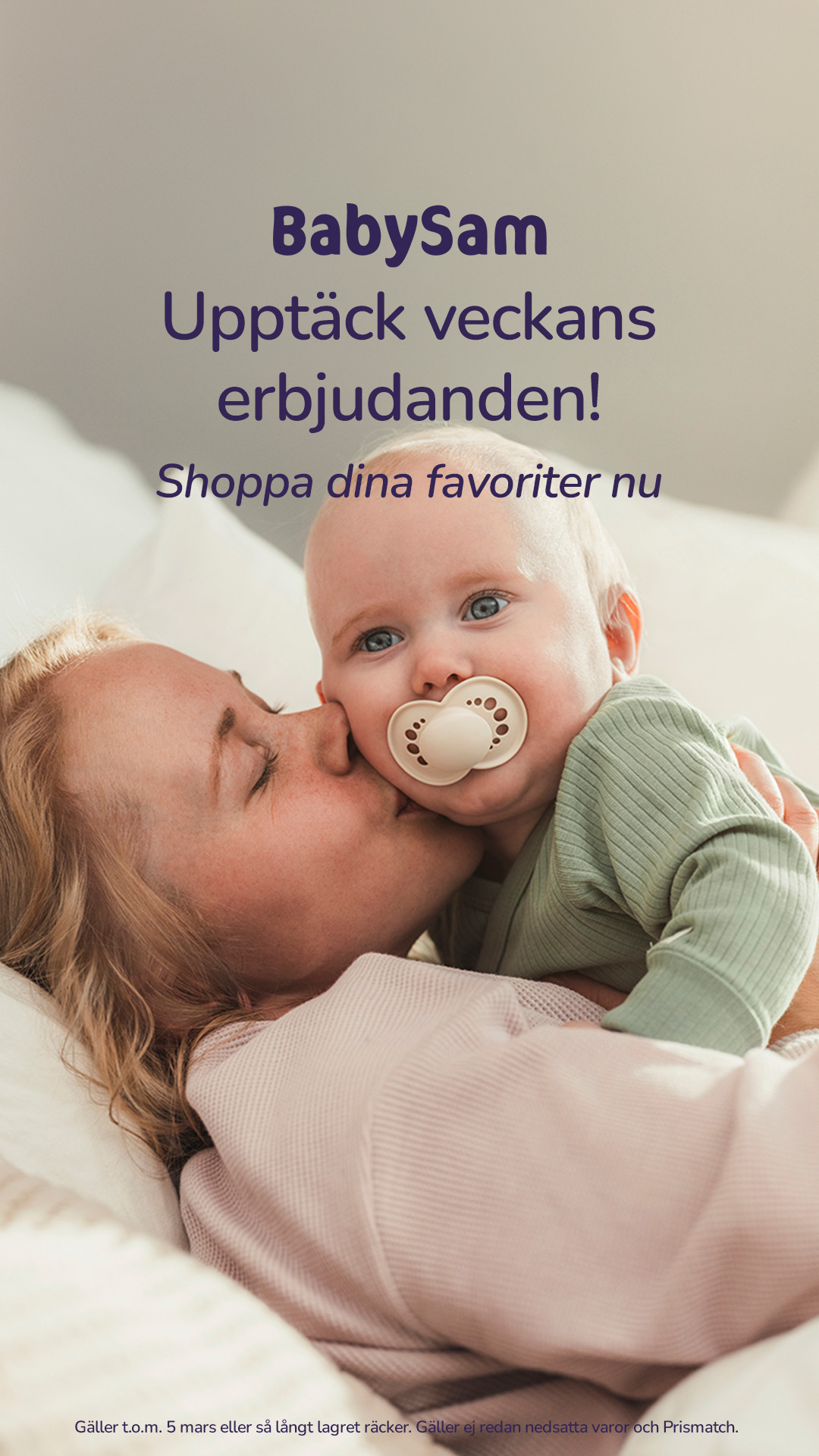 BabySam Sverige Facebook ad
