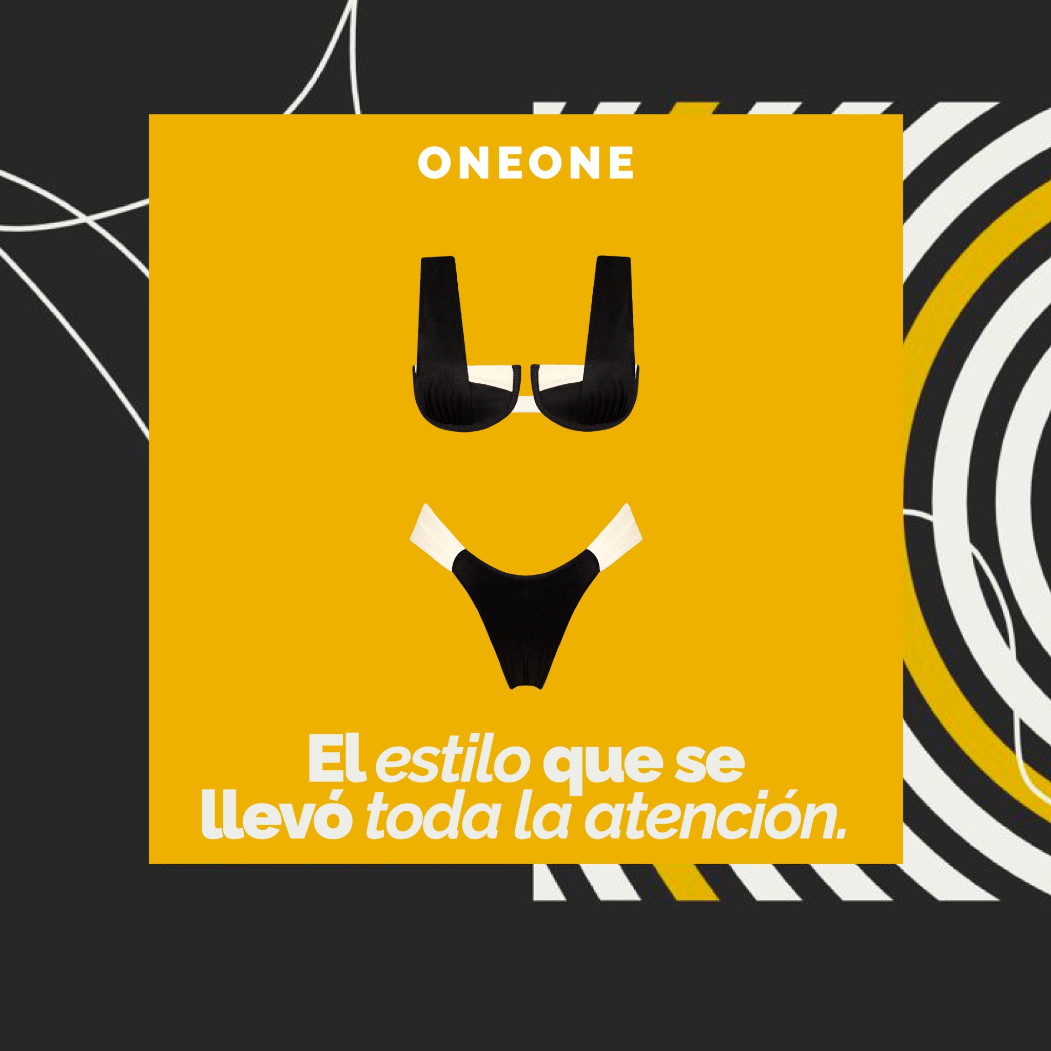 OneOne Swimwear Colombia Facebook ad from Dec 15, 2025