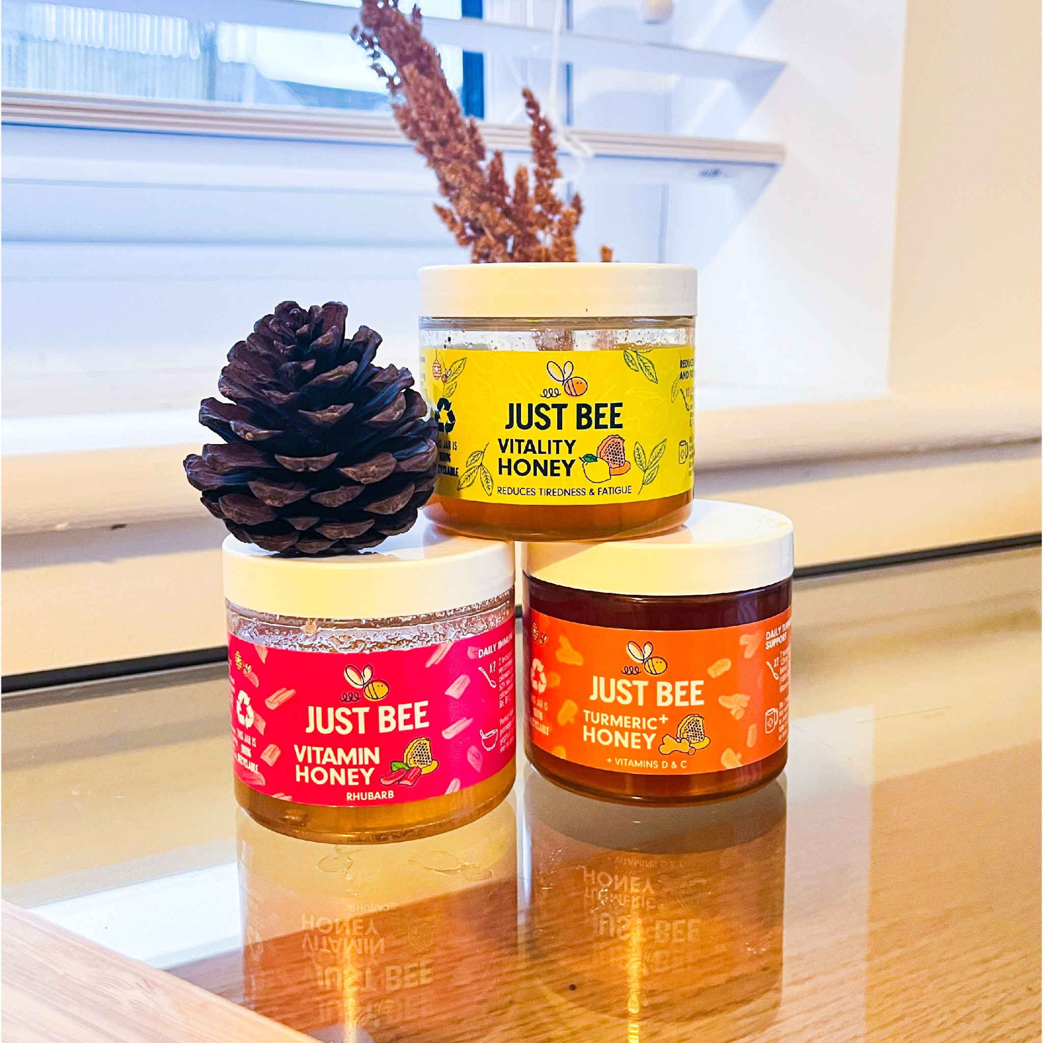 Just Bee Honey Facebook ad