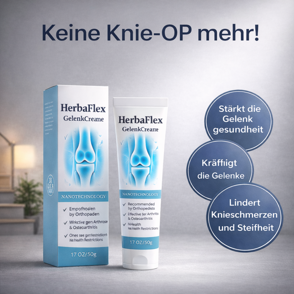 VitalGesund Facebook ad: Steife, schmerzende Gelenke? Diese natürliche Creme…
