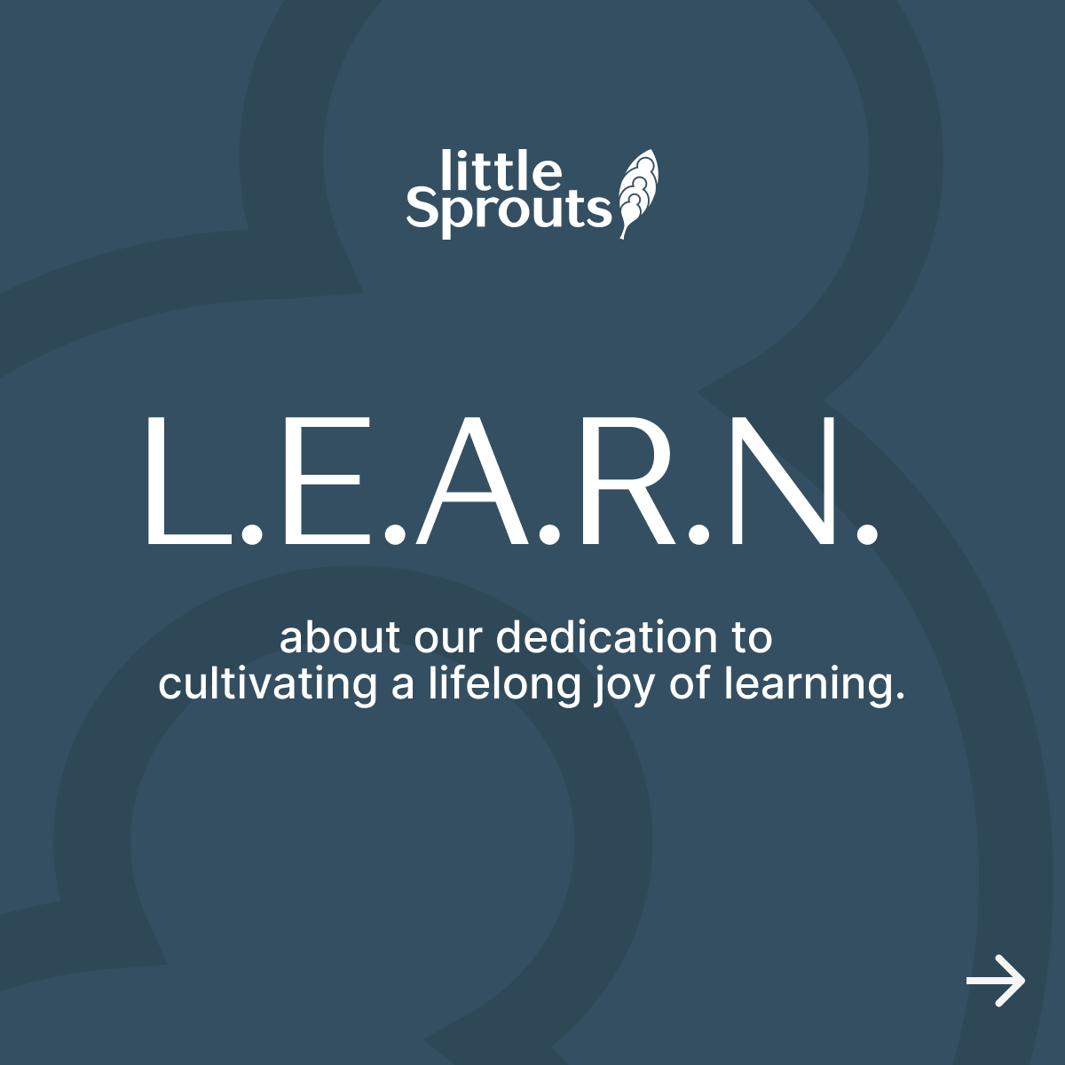 Little Sprouts Facebook ad: See the difference.