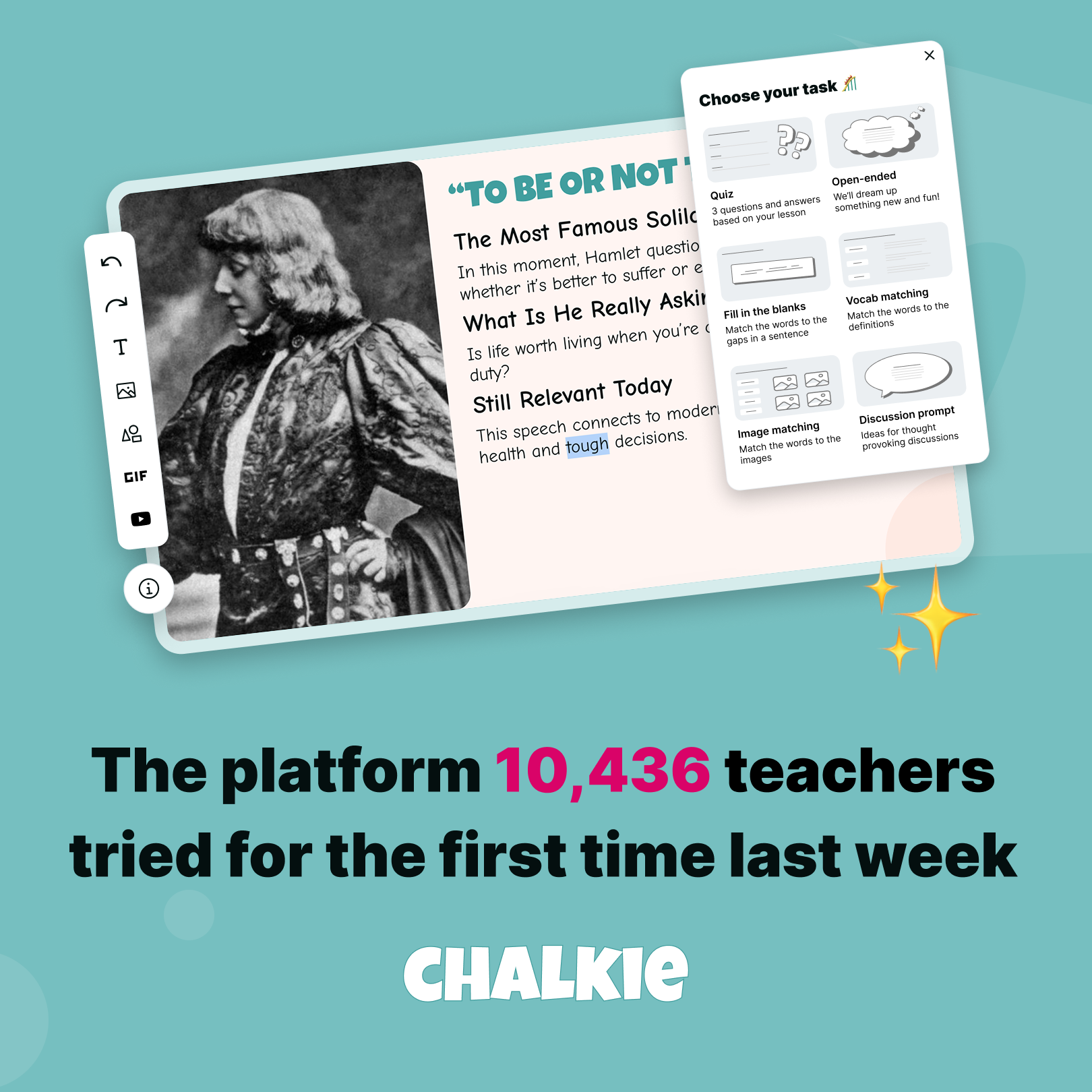 Chalkie AI Facebook ad