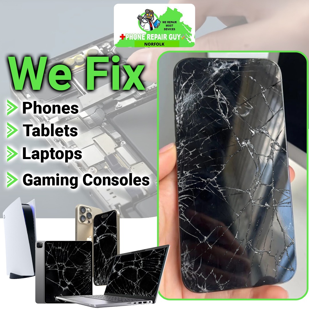 Phone Repair Guy Norfolk Facebook ad: Free Repair Quote Today!