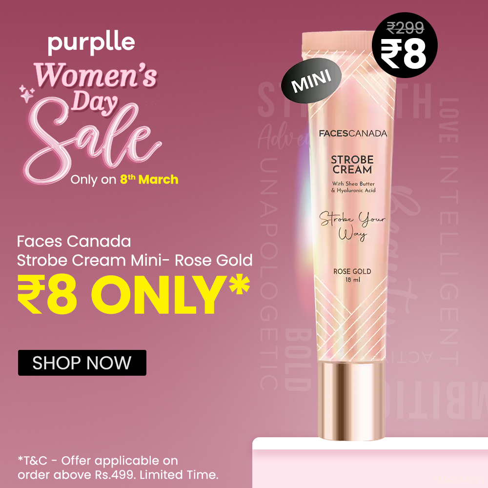 Purplle.com Facebook ad