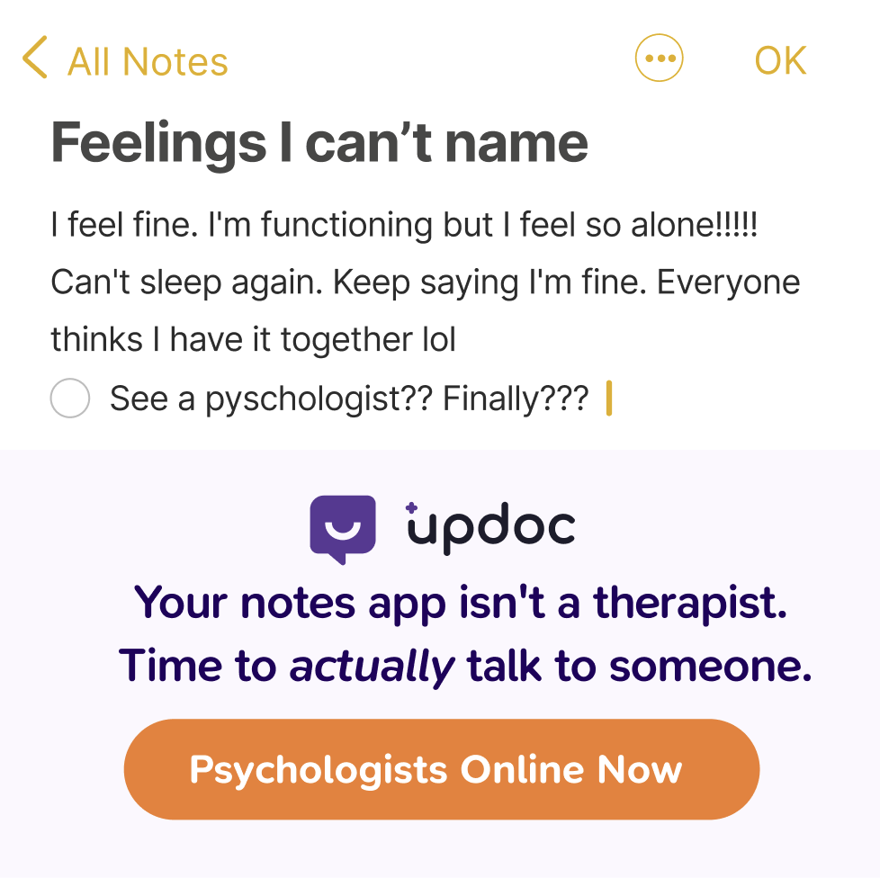 updoc Facebook ad