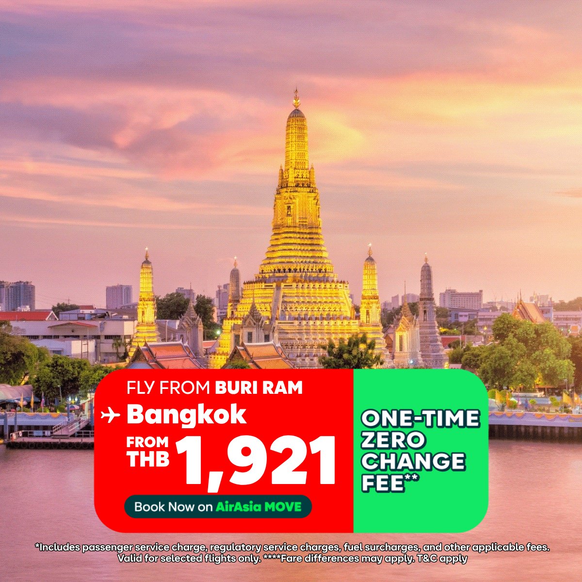 Fly AirAsia Facebook ad