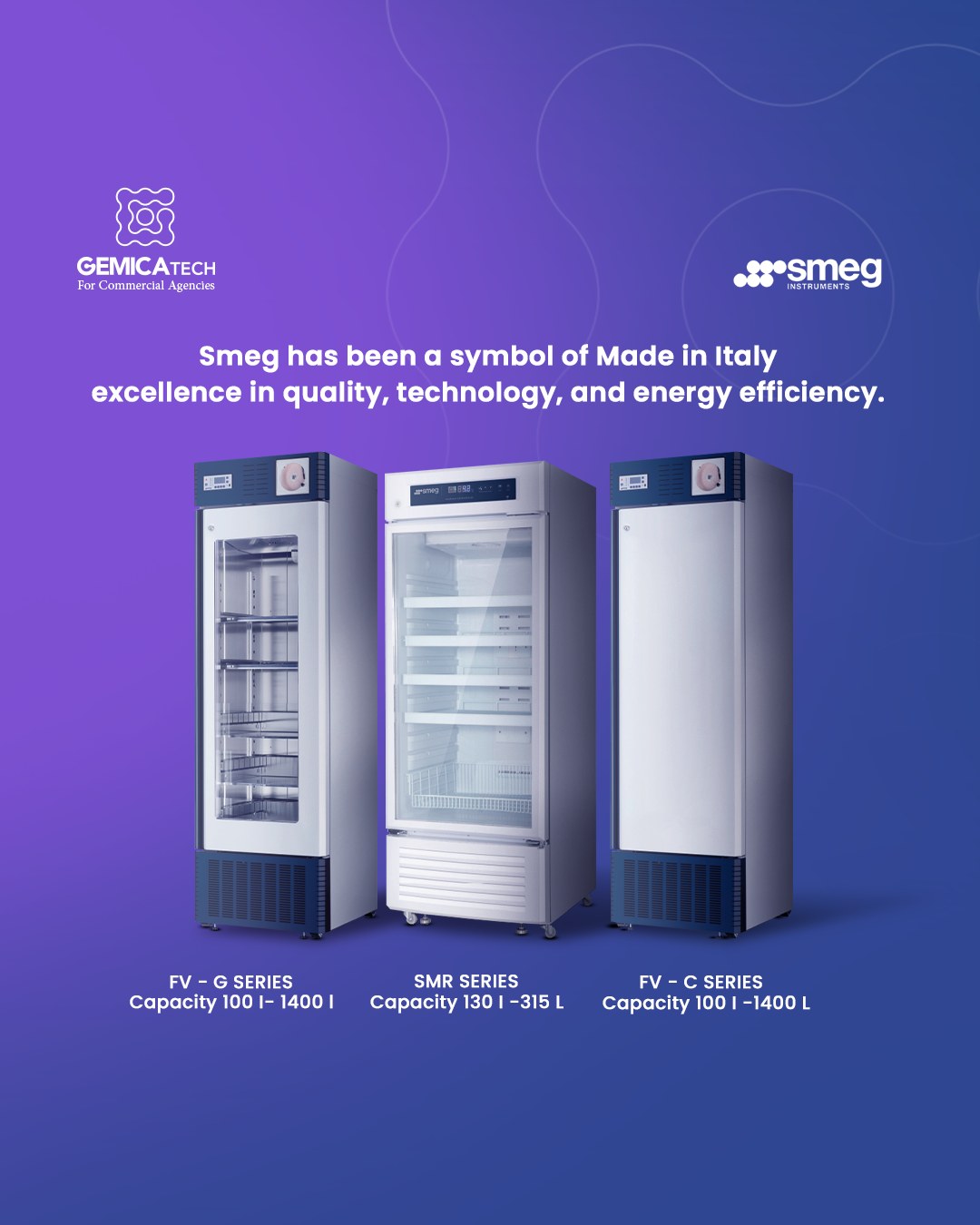 Gemicatech Lab Equipment Facebook ad: لا مجال للمخاطرة عندما يتعلق الأمر بعينات معملك