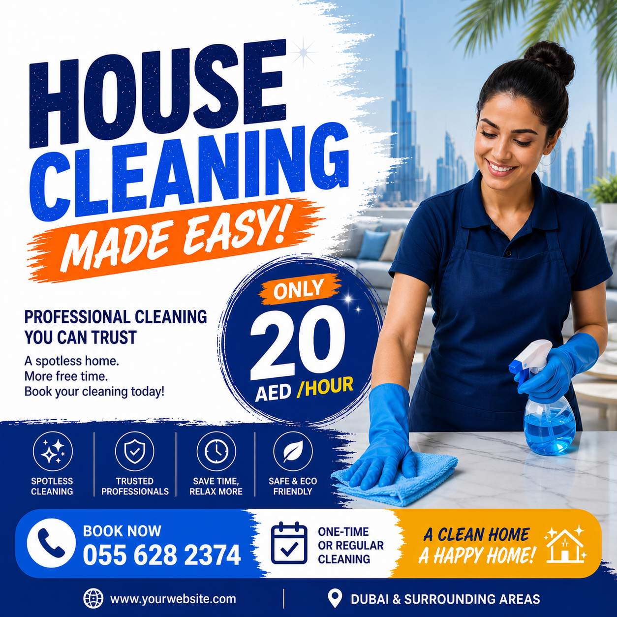Safaeewala Cleaning & Technical Services LLC Facebook ad: Get Your Expert Cleaner