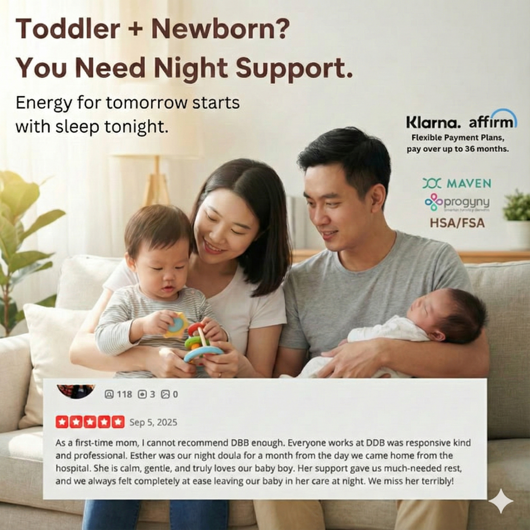 Doulas By The Bay Facebook ad