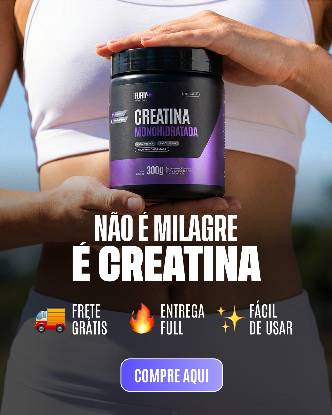 Fúria Nutrition Facebook ad from Jan 17, 2026