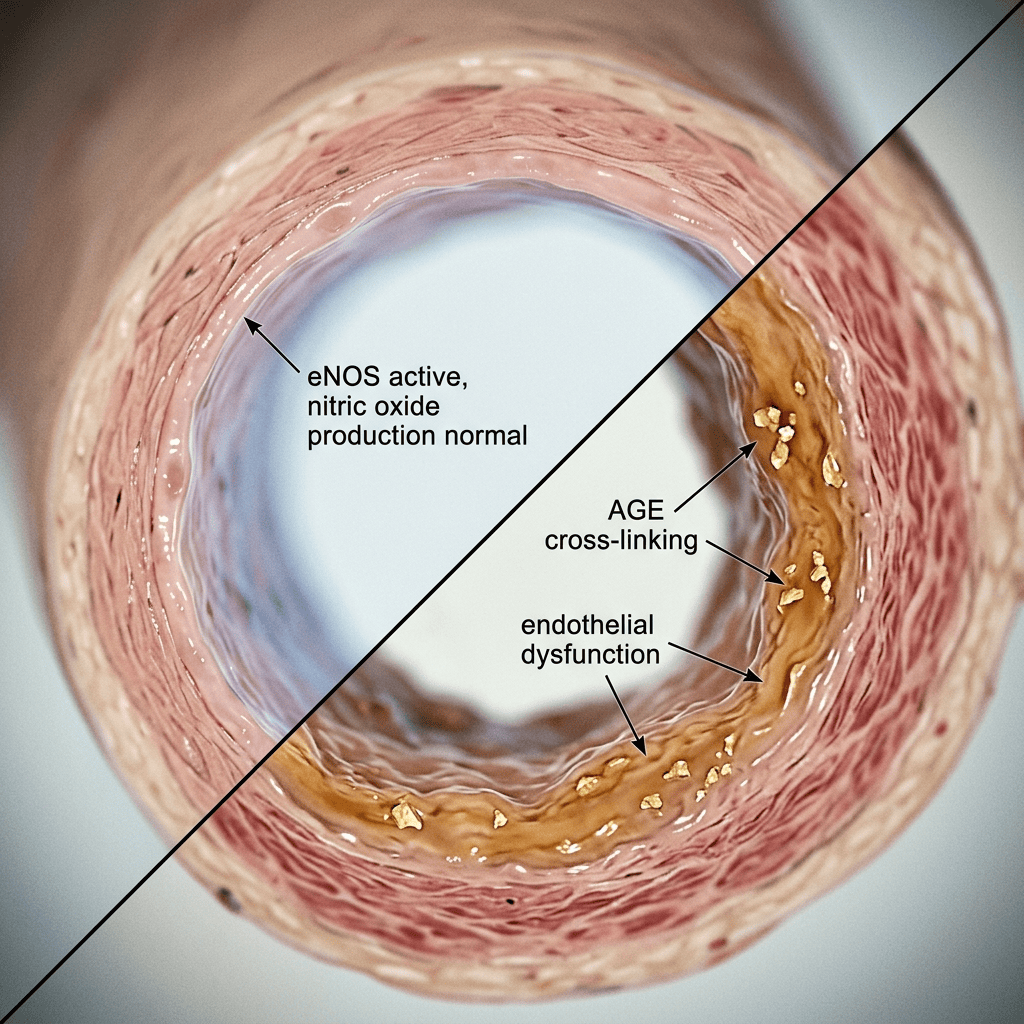 Men's Vascular Health Facebook ad from Aug 15, 2026
