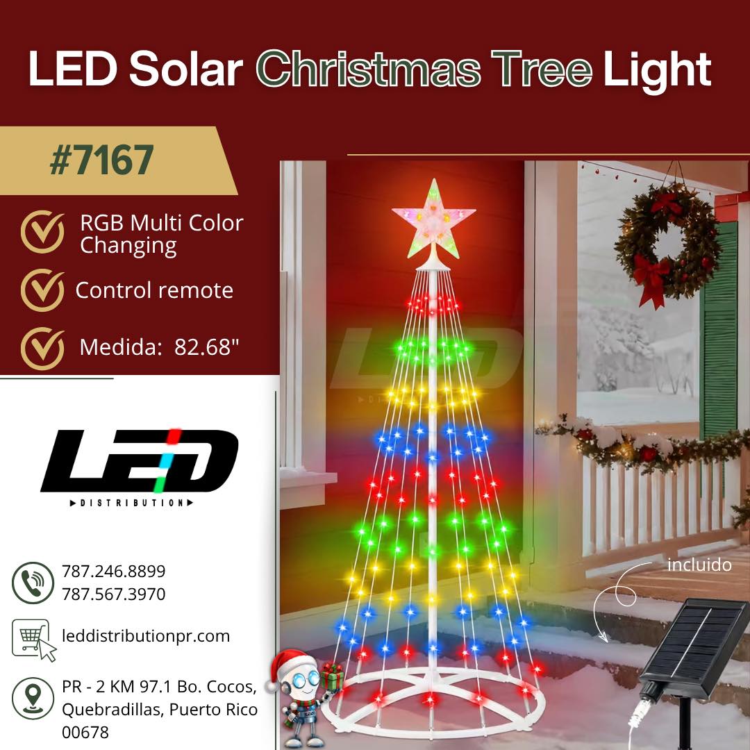 LED Distribution Facebook ad: ¡DONDE COMENZÓ LA NAVIDAD SOLAR!